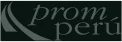 Logotipo de PromPerú en versión negativa sobre fondo oscuro.