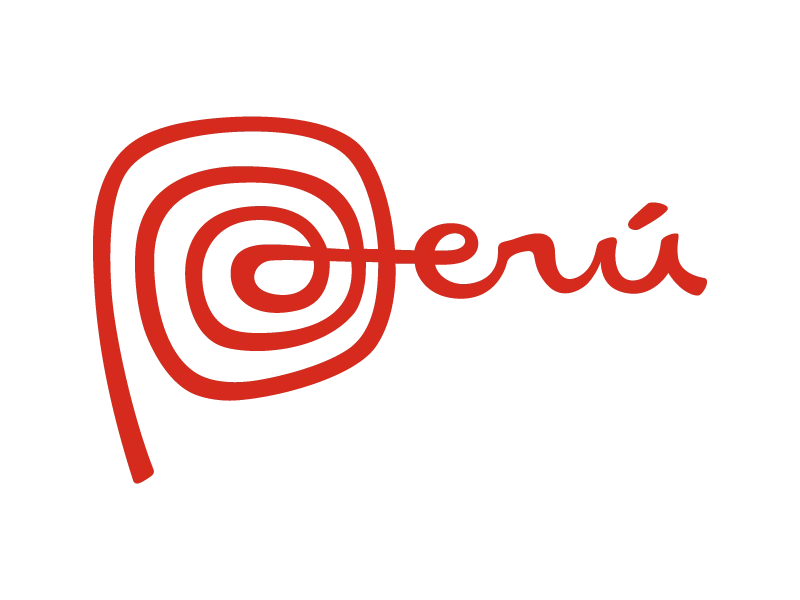 Logo oficial de la Marca Perú en rojo sobre fondo blanco.